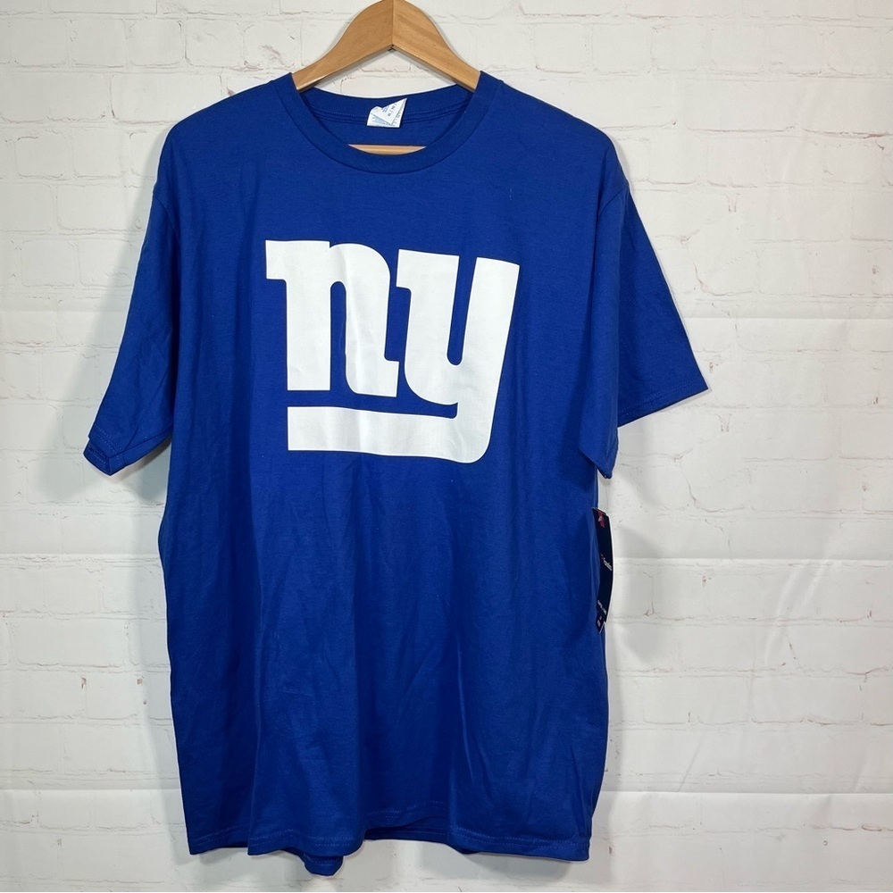 NY Giants Barkley T Shirt Mens Size XL Blue Short Sleeve NFL Football NWT